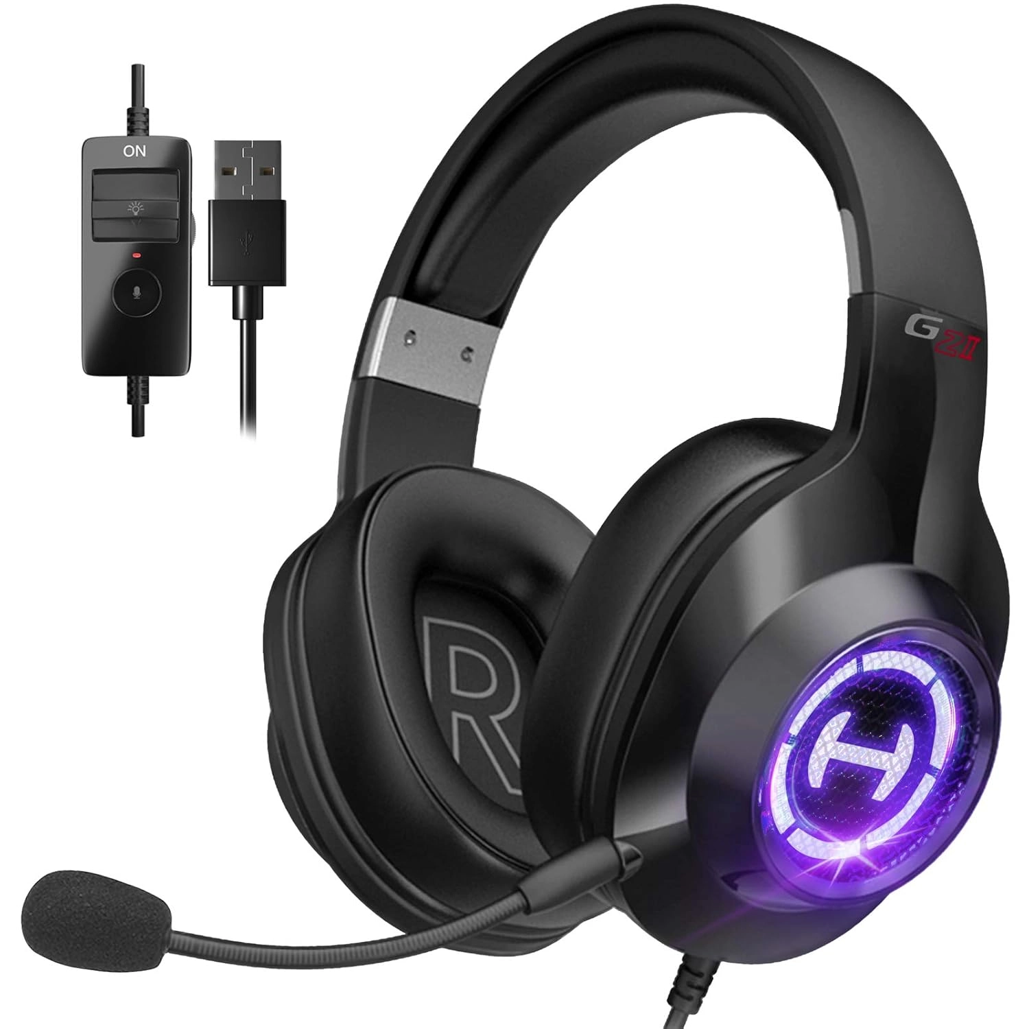 Edifier G2 II Gaming Headset, Surround Stereo Sound Wired Headphones