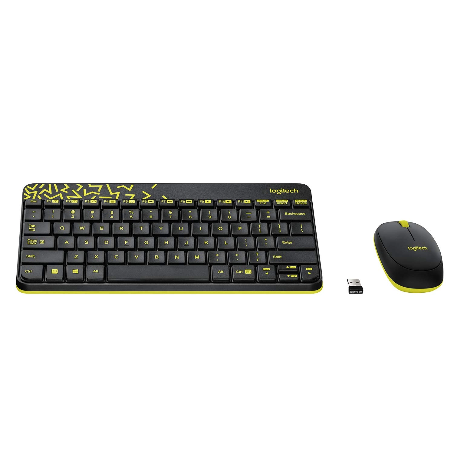 Logitech MK240 Nano Wireless USB Keyboard and Mouse Set