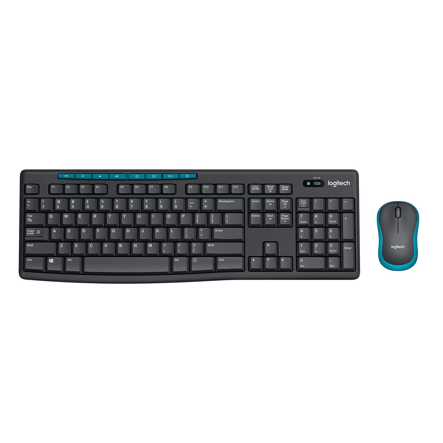 Logitech MK275 USB Wireless Keyboard and Mouse Set