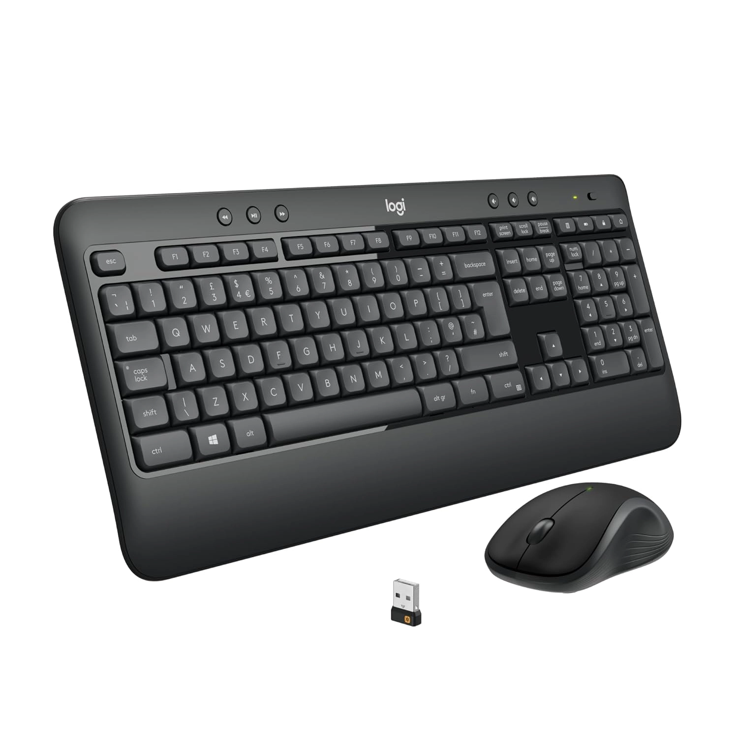 Logitech MK540 Advanced Wireless Keyboard and Mouse Combo for Windows