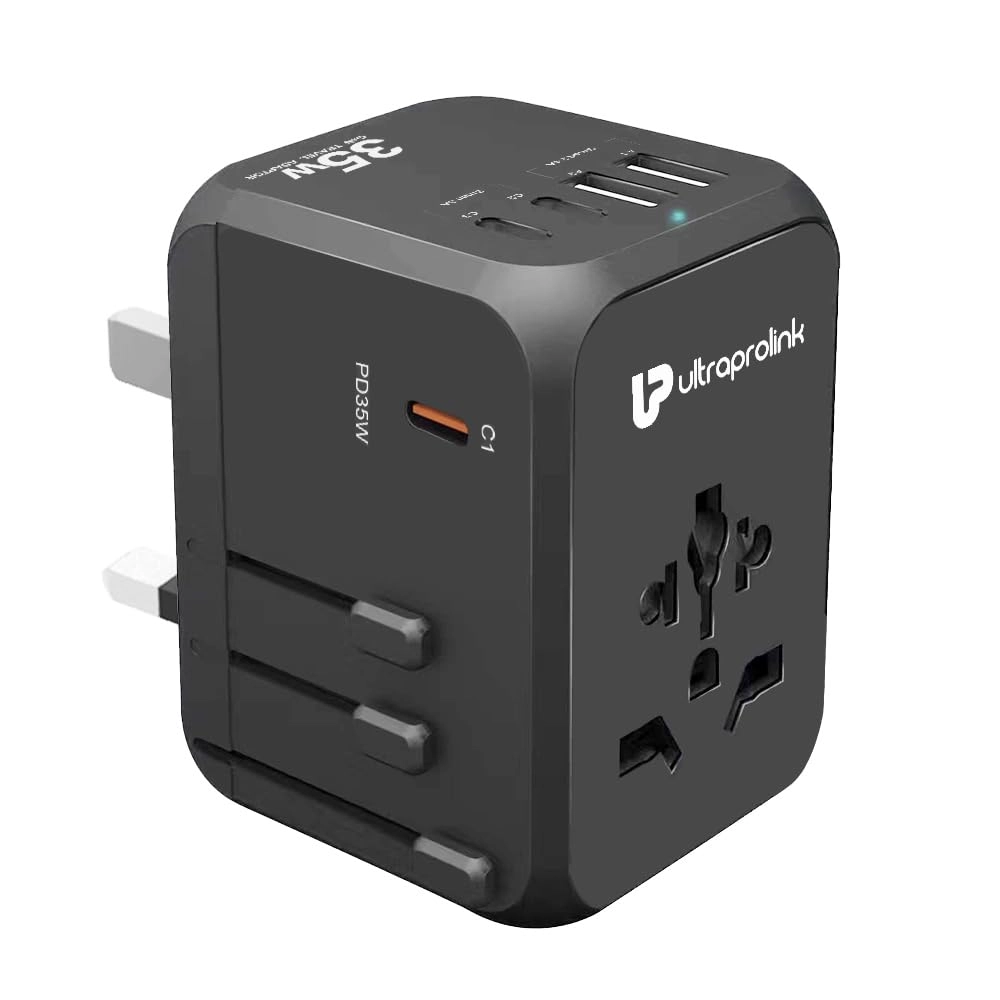 UltraProlink International All in One Universal Travel Adapter