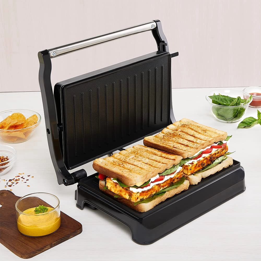 Borosil Meta Prime 700W Grill Sandwich Maker