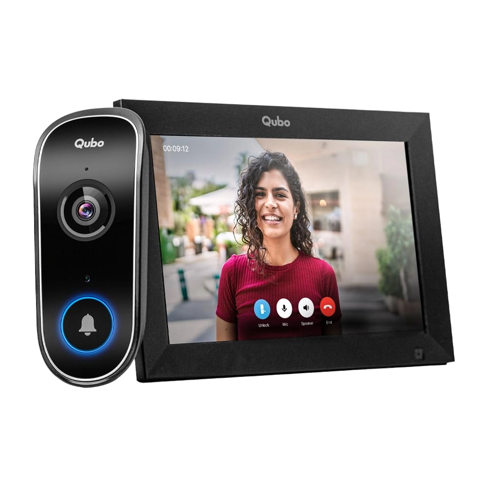 Qubo Instaview New Age Doorphone from Hero Group | Video Doorbell Pro 2K + Home Tab