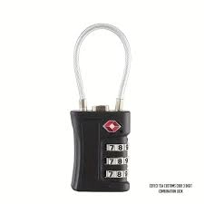 COTECi TSA Customs Code 3 Digit Combination Lock For Travel Suitcase