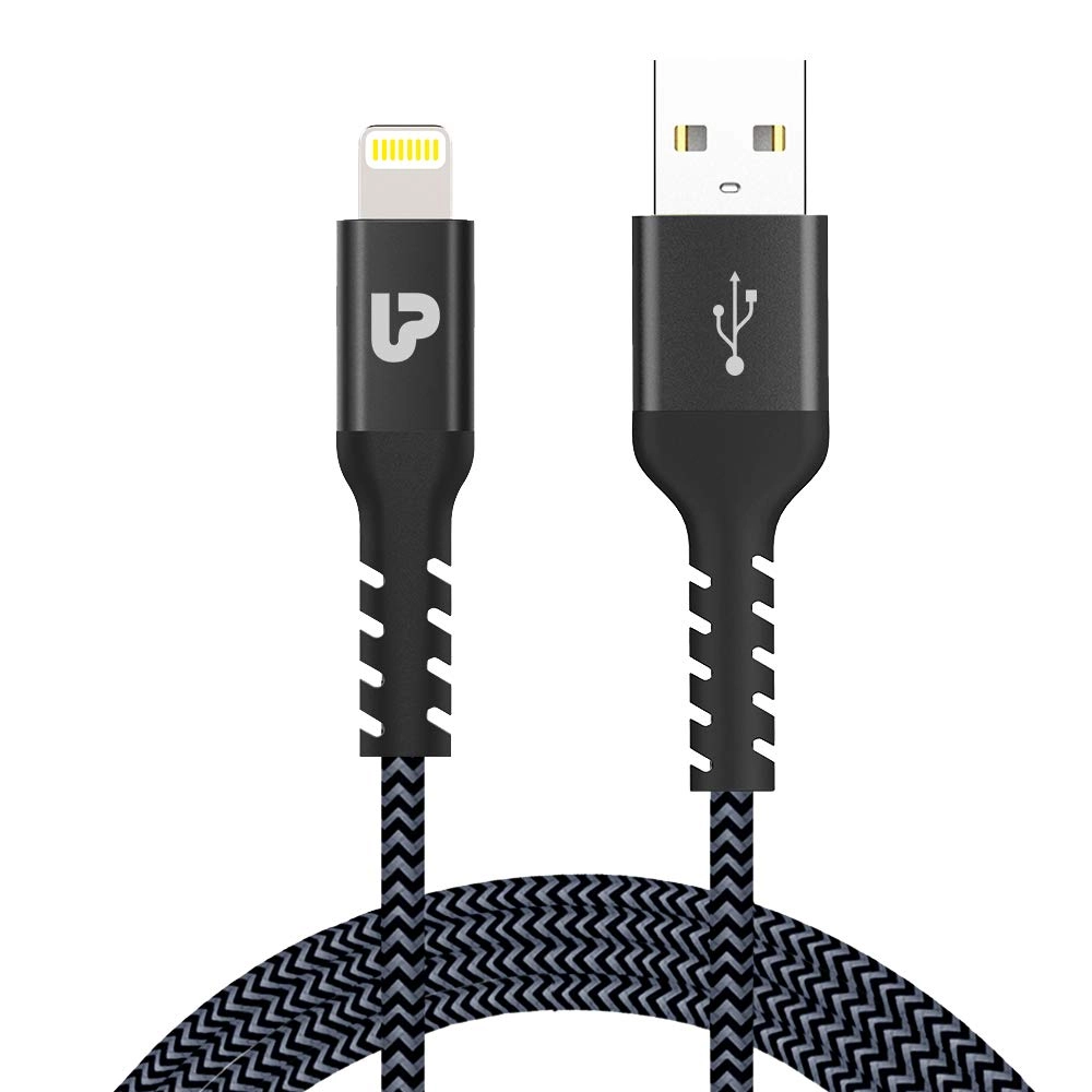 UltraProlink UL1008 NYLOKEV+ Mfi Certified iPhone 13 to USB-A 2.4A Fast Data Sync Charging Cable