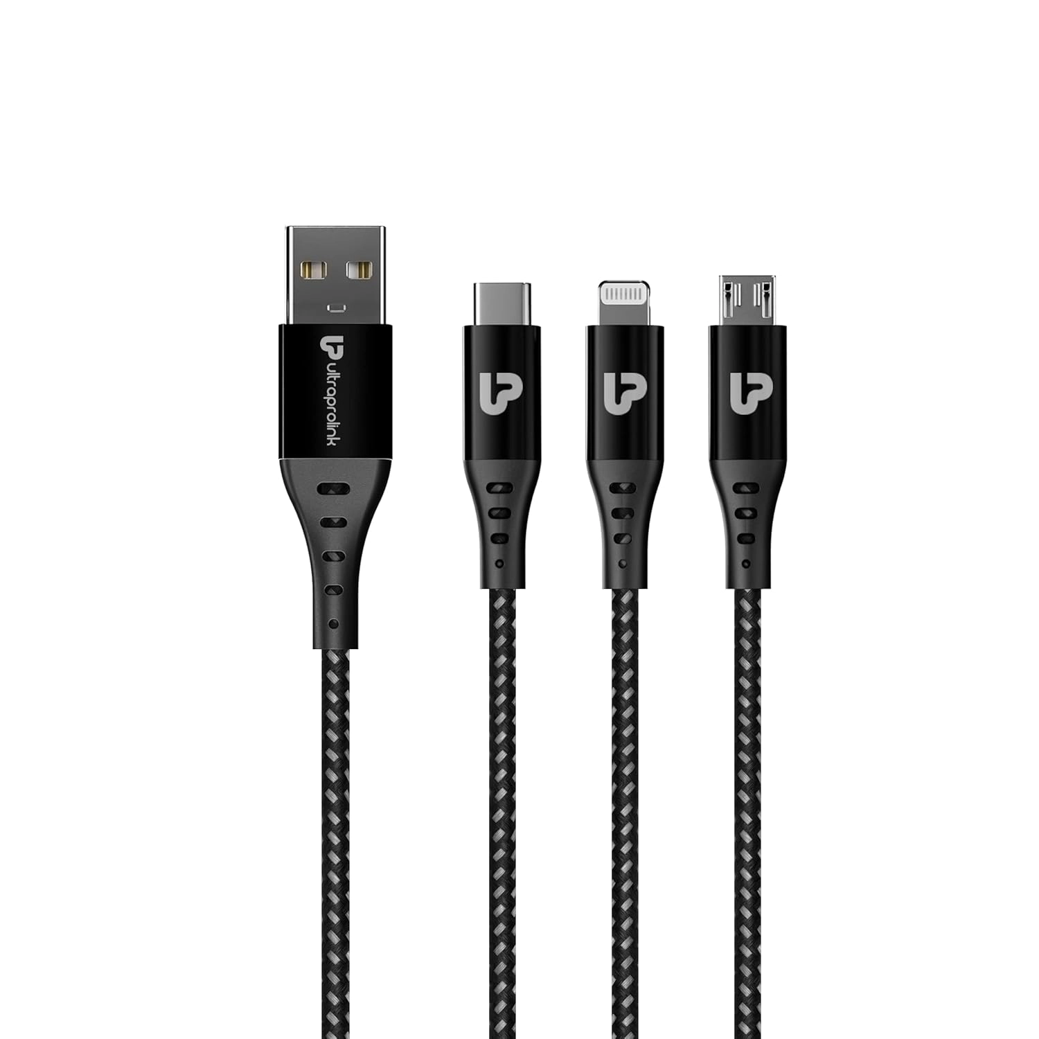 ULTRAPROLINK 3 in 1 USB Fast Charging Cable with