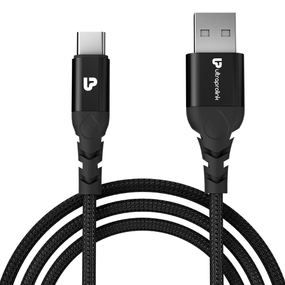 ULTRAPROLINK Zoom|3A-15W USB-A to C Fast charging Cable