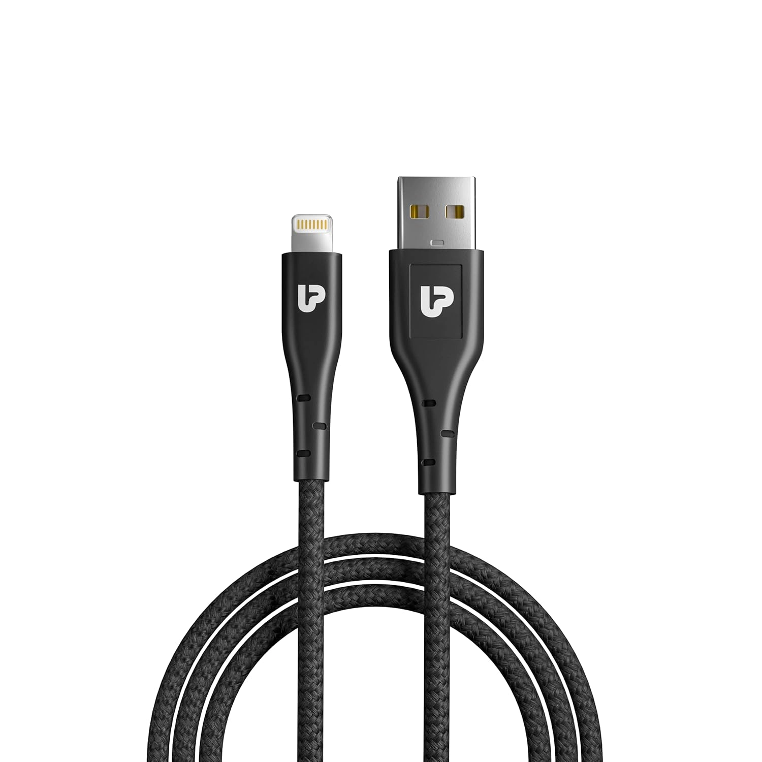 ULTRAPROLINK Zap 3A/15W USB-A to iPhone | 1.2m long/3.9ft Black | Fast Charge