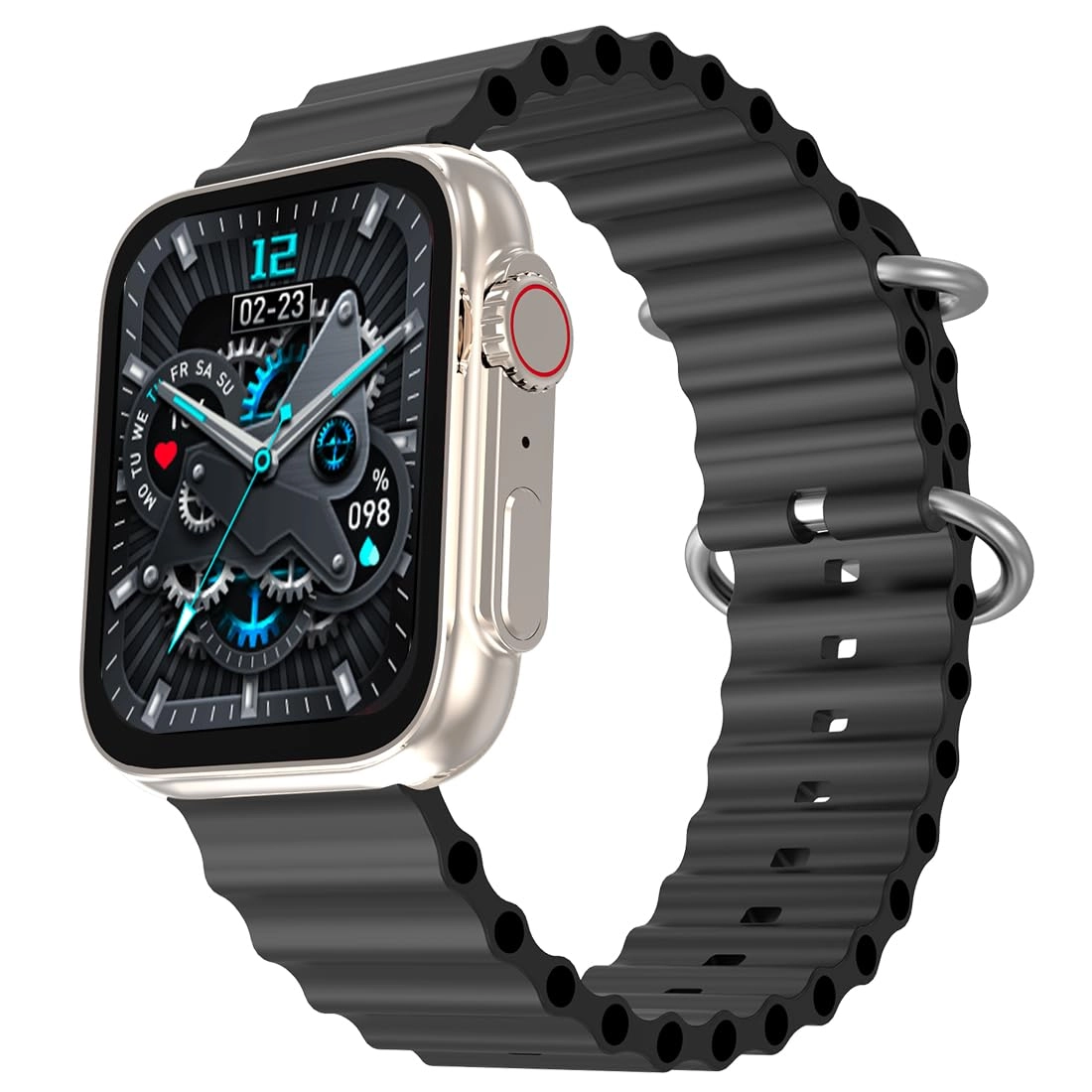 Fire-Boltt Supernova- 45.2mm AMOLED Display, 500 NITS Brightness, 368 * 448 px Resolution
